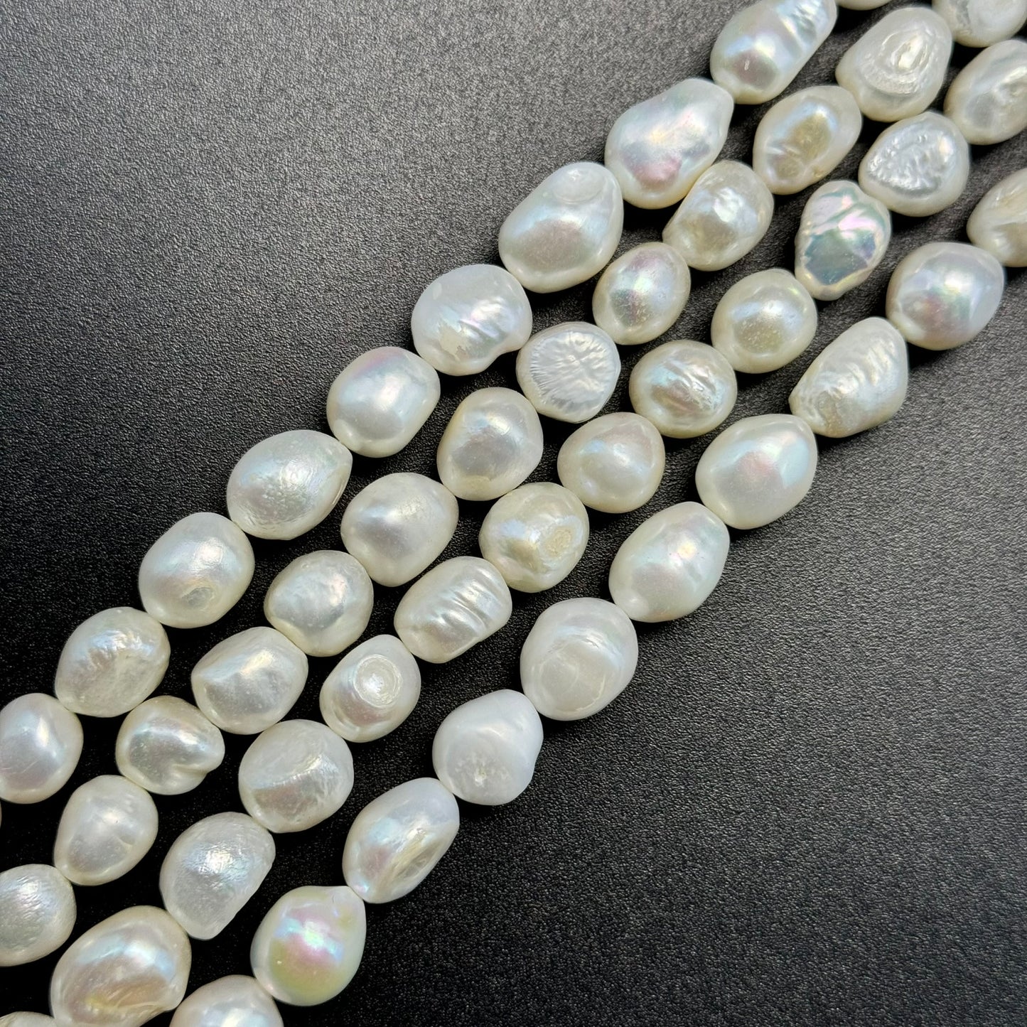 A White Potato Pearl 12x10mm image 0