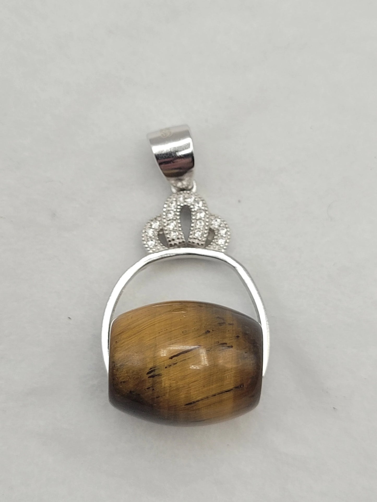 Crown Bail with Cubic Zirconia (3 sizes) image 2