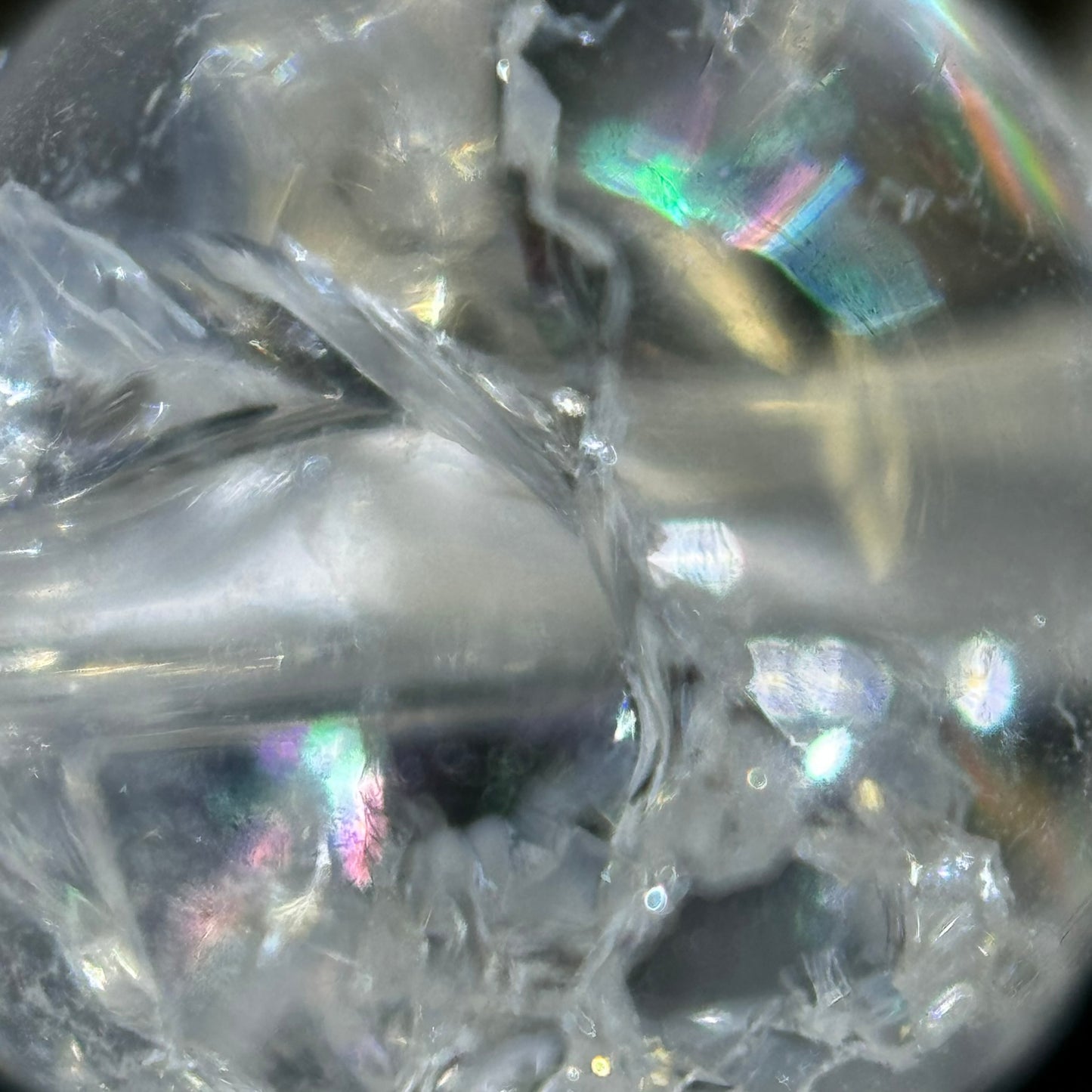 Crackle Quartz Polished Round Beads image 2