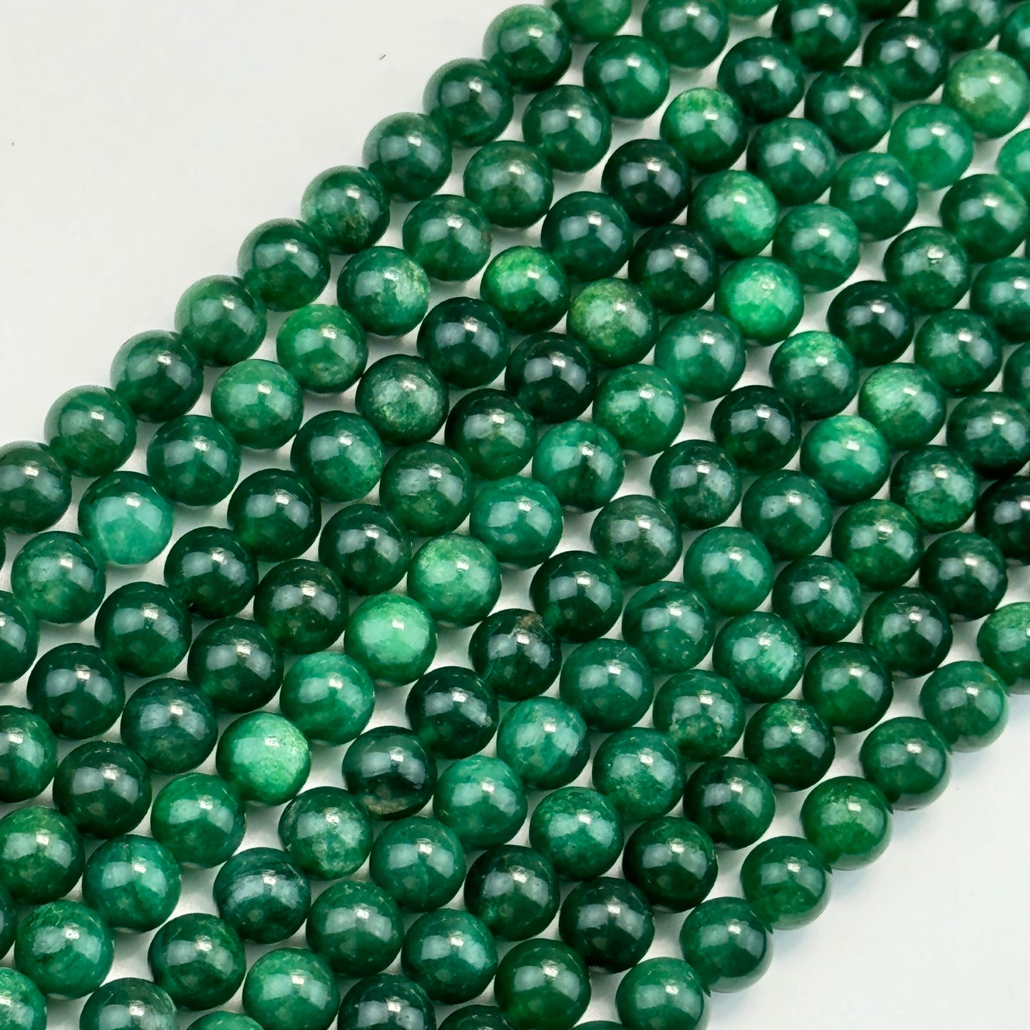 Fuchsite AAA Polished Round Beads image 0