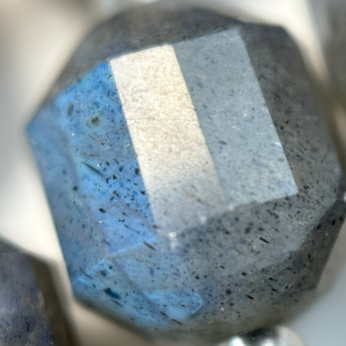 Labradorite Dodecahedron Beads image 3