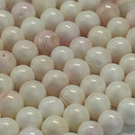 Pink Shell Polished Round Beads image 6