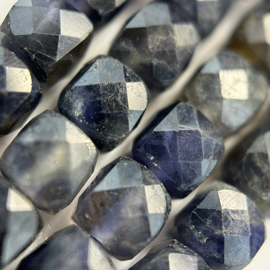 Iolite Square Beads