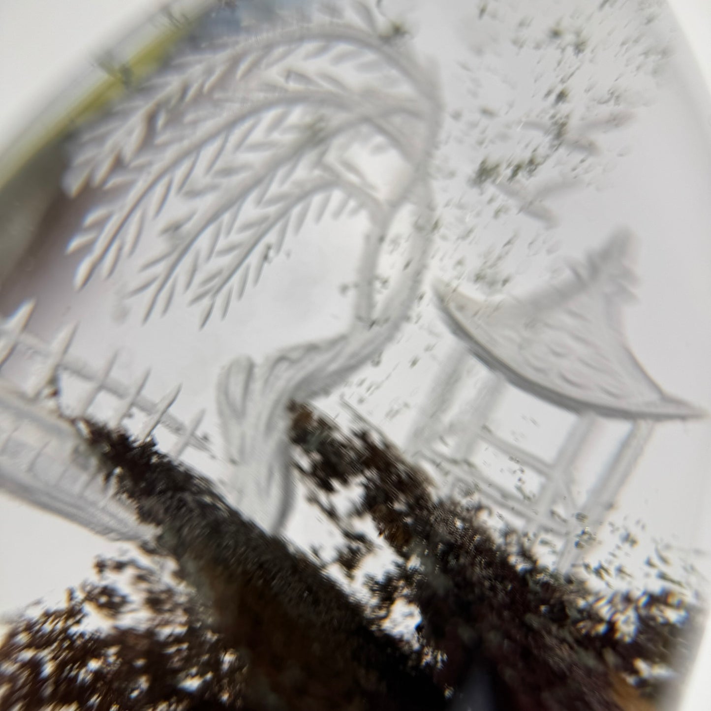 Garden Quartz with Engraving image 1