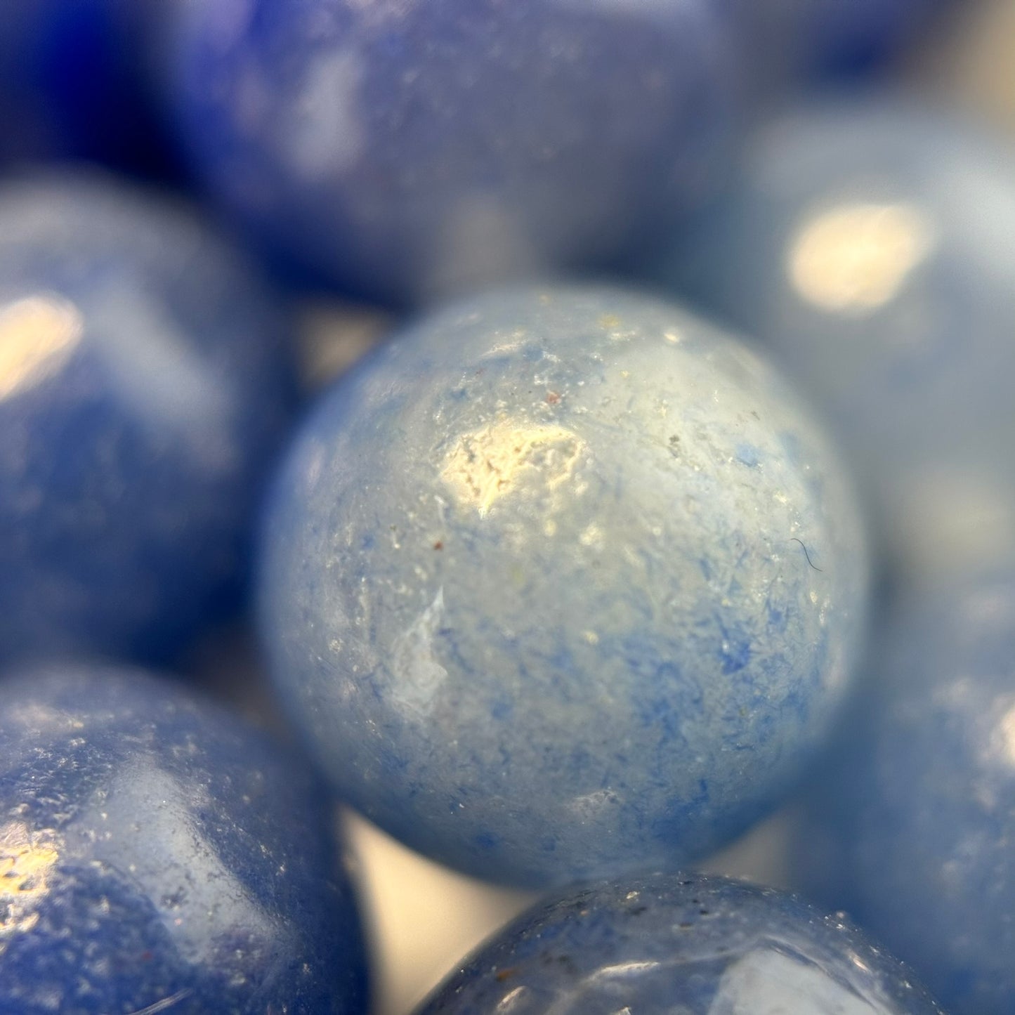 Blue Aventurine Polished Round Beads image 4