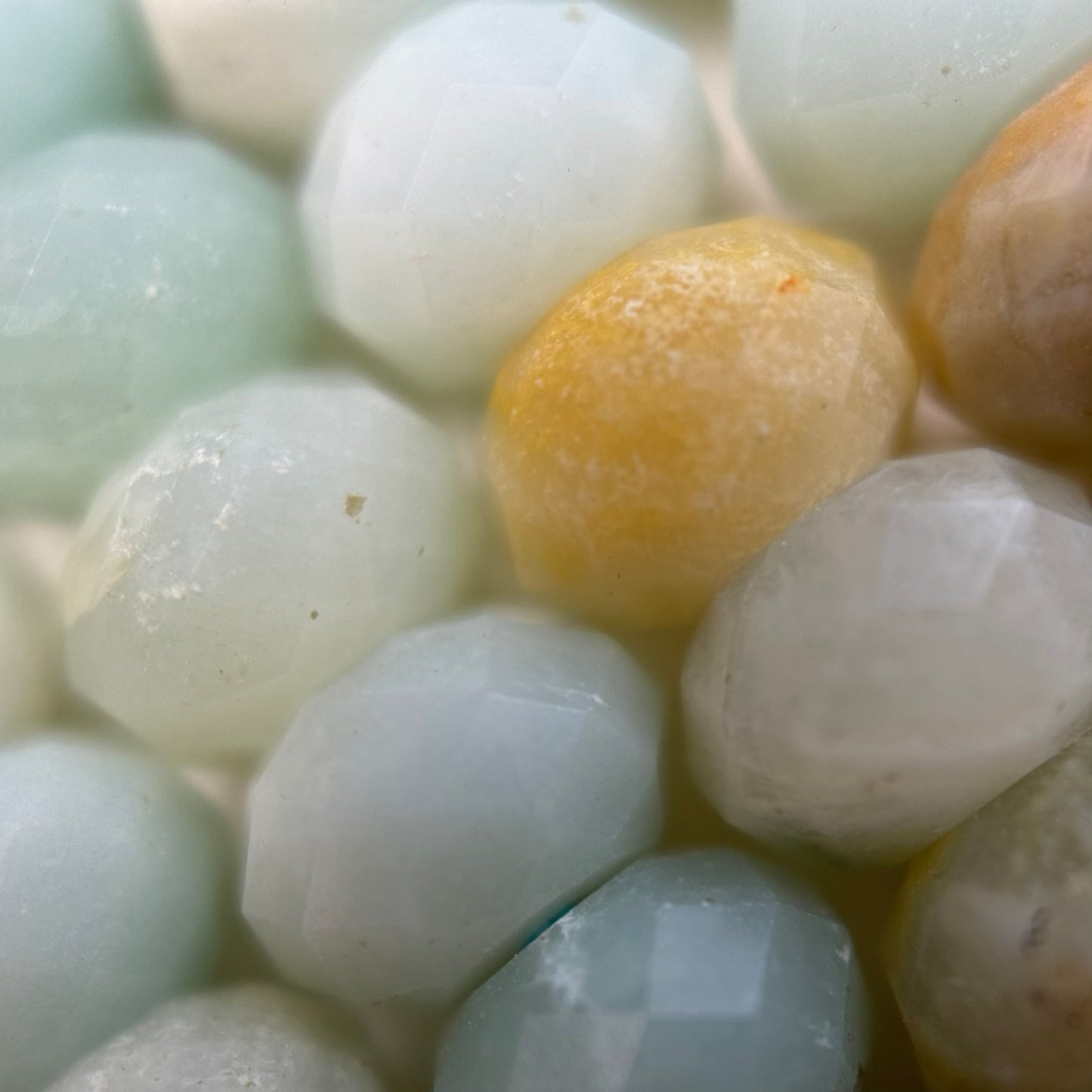 Ocean Jasper Faceted Rondelle Beads image 5