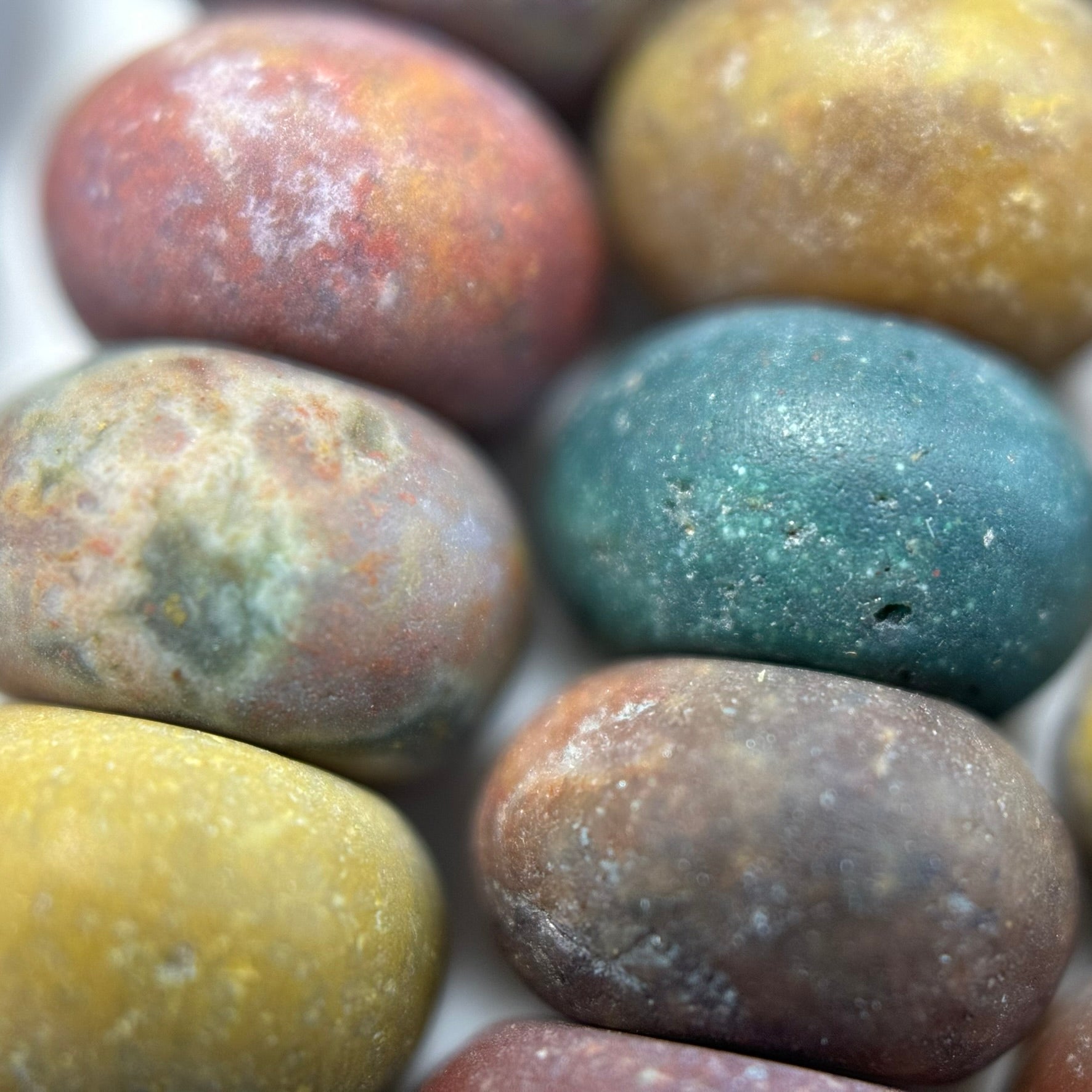 Mexican Ocean Jasper Rondelle Beads image 2