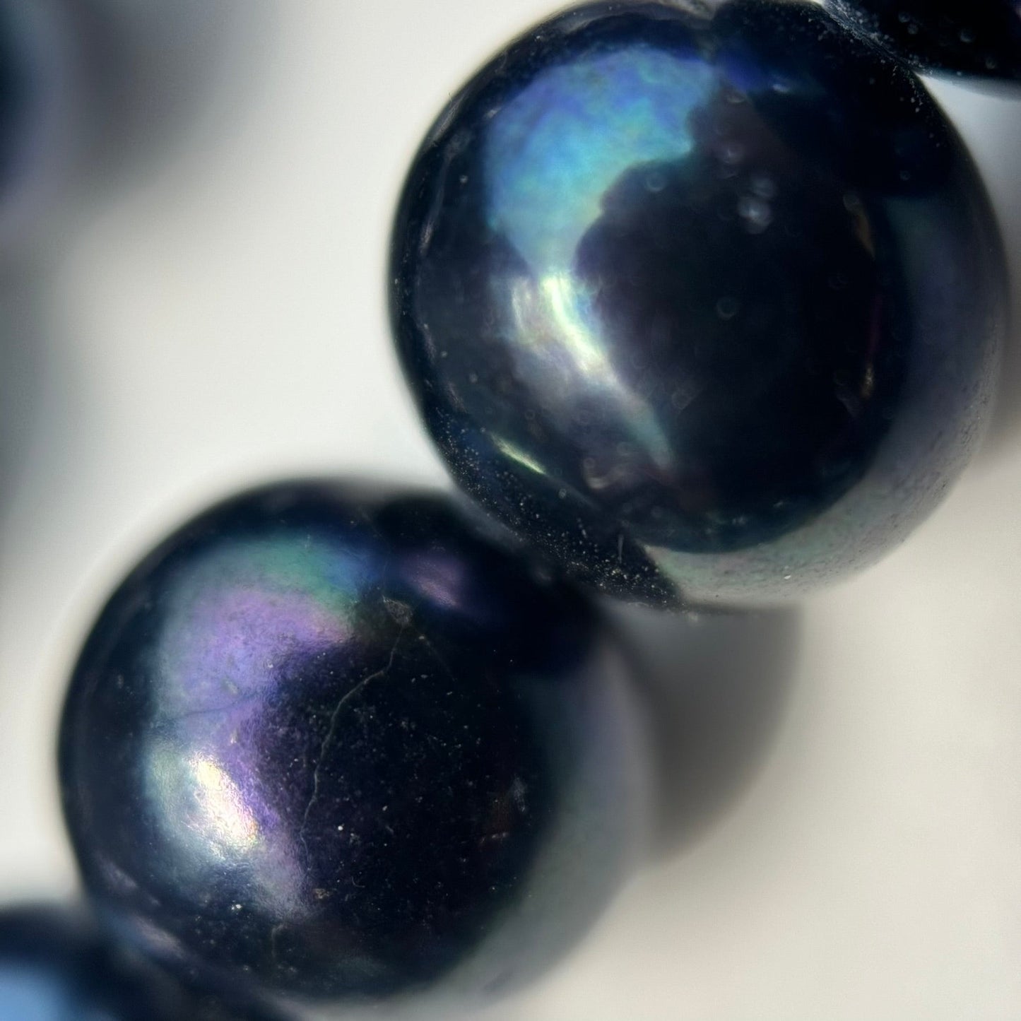 AA Dyed Blue Pearl 9.5x9.2mm image 4
