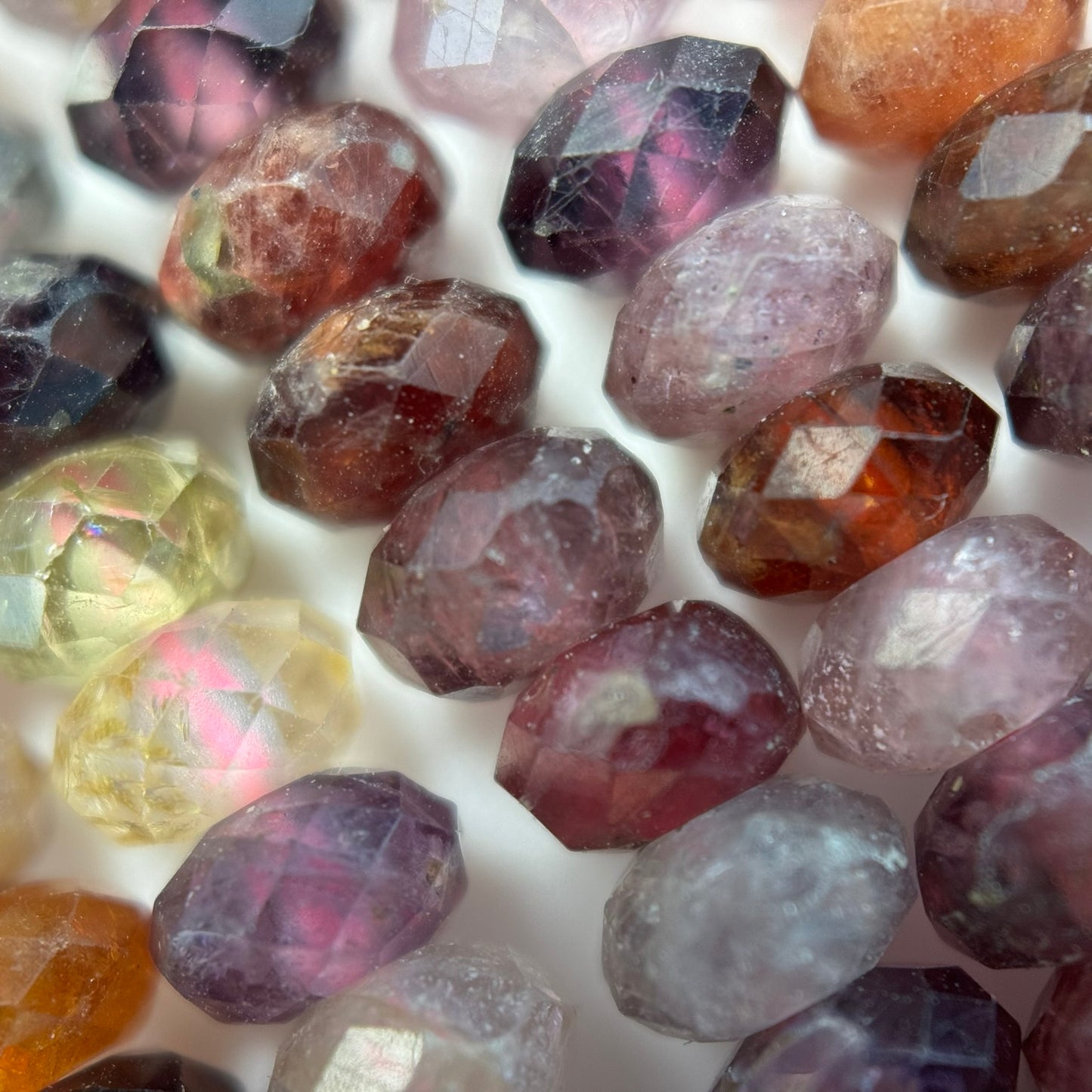 Spinel Faceted Rondelle Beads (AAA Quality) image 2