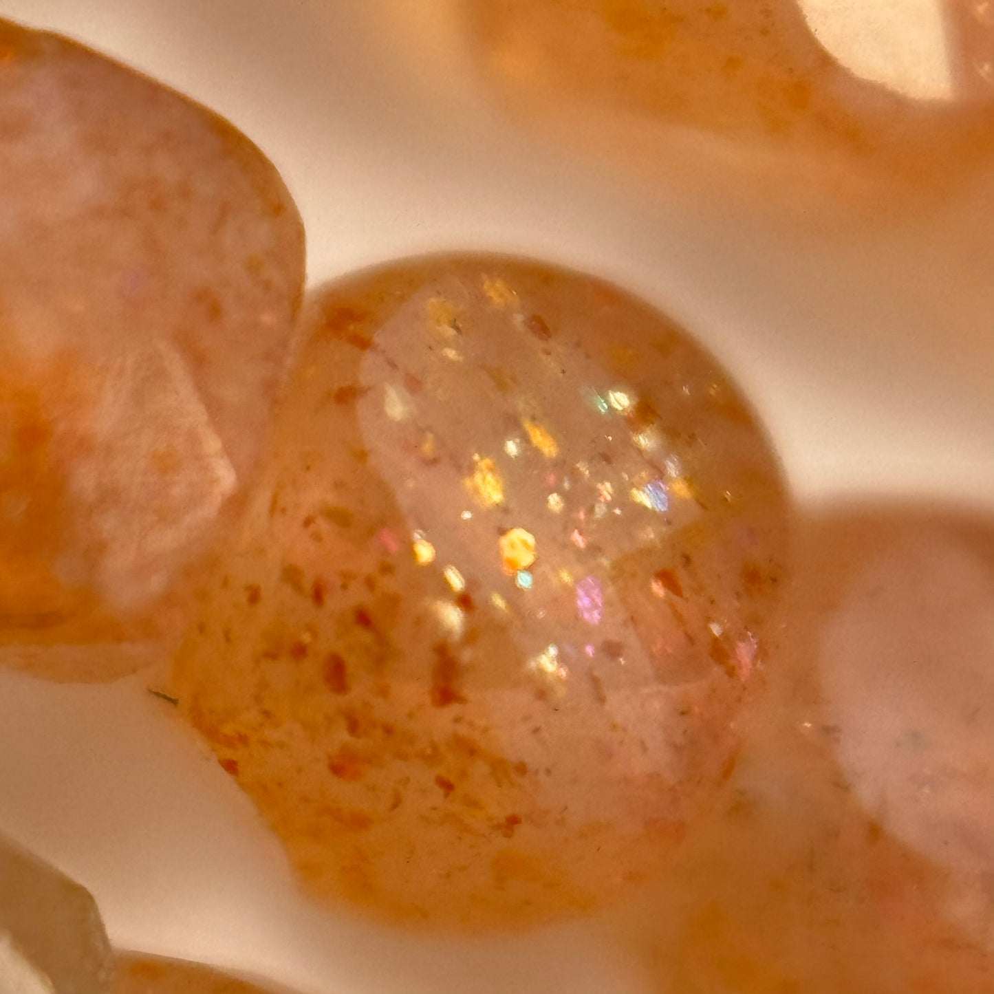 Sunstone Square Beads image 11