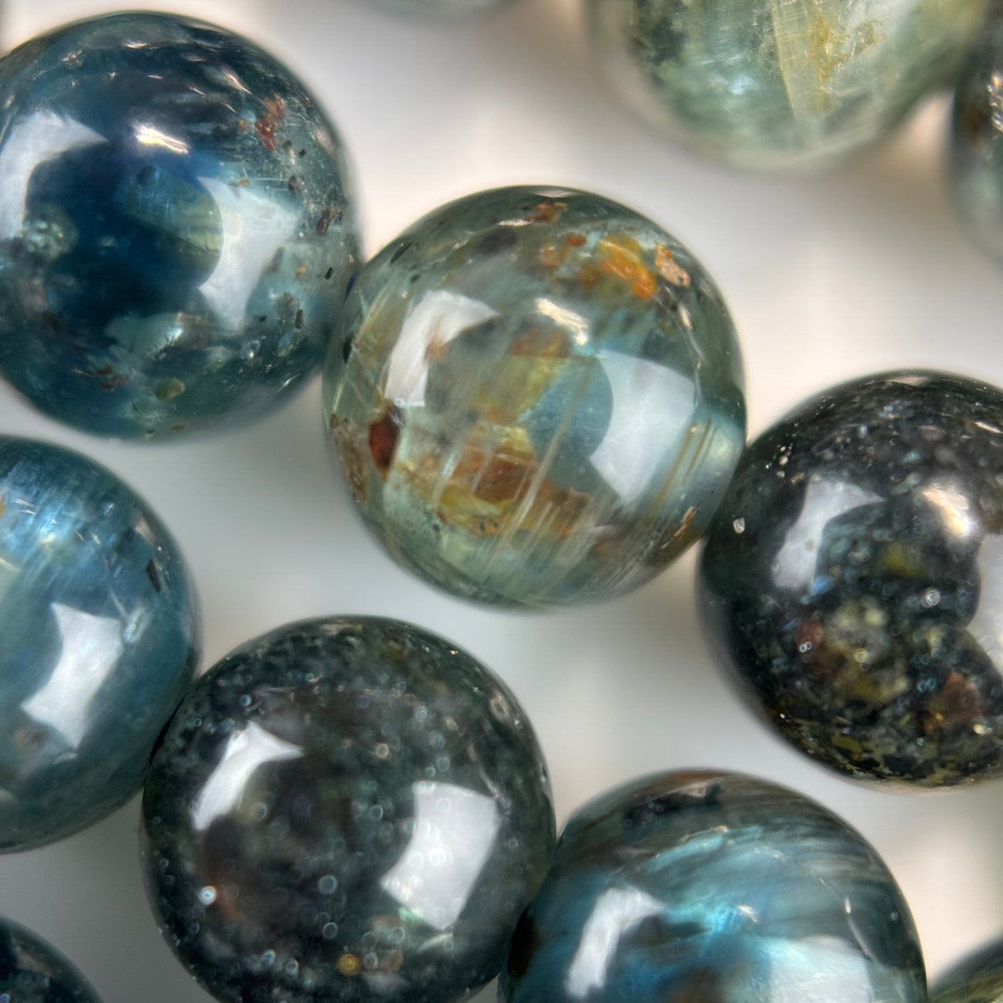 Blue Kyanite for beaded bracelets