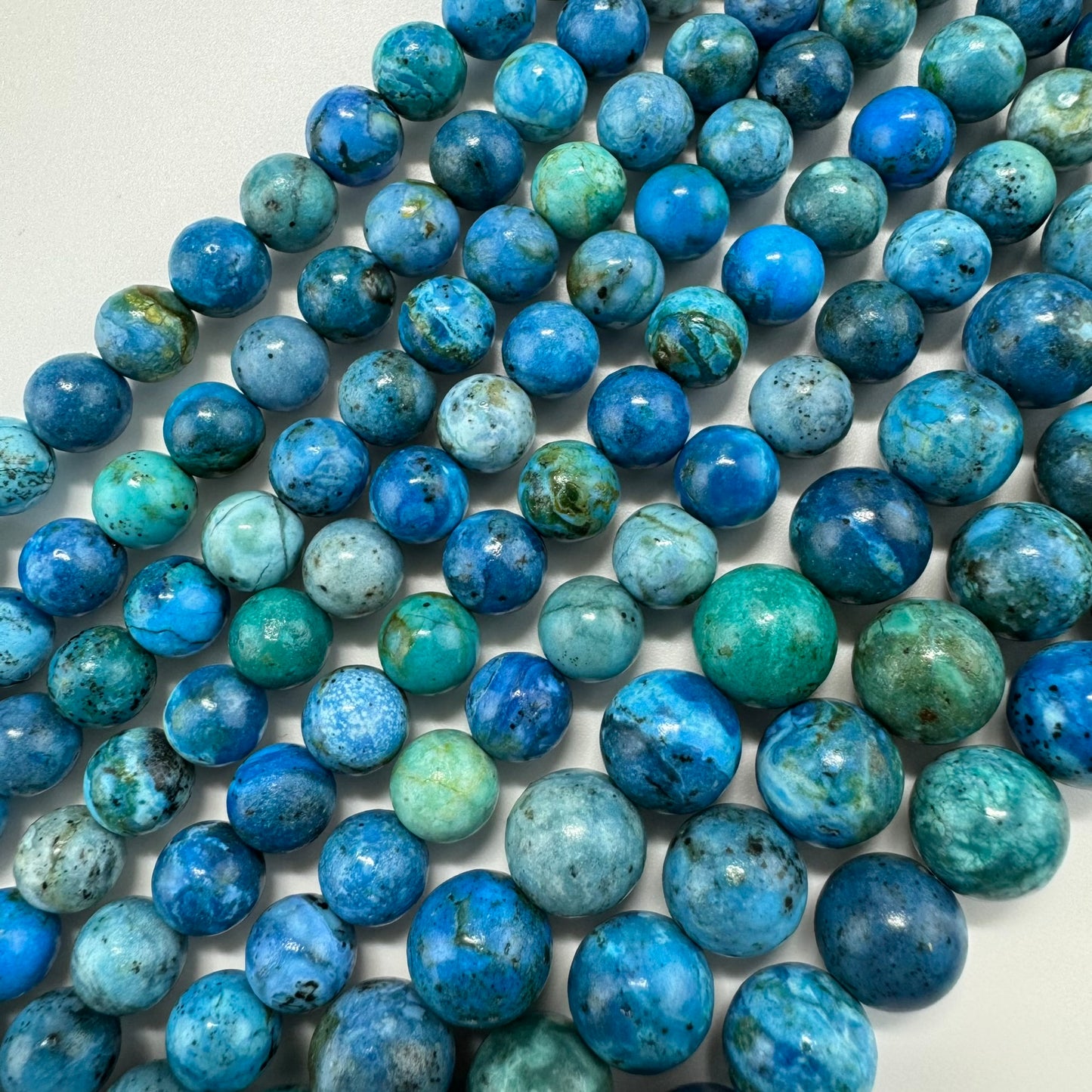 Chrysocolla Bead Light Blue Green