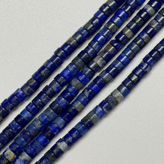 Lapis Lazuli Heishi Natural Blue Gemstone (AB Quality)