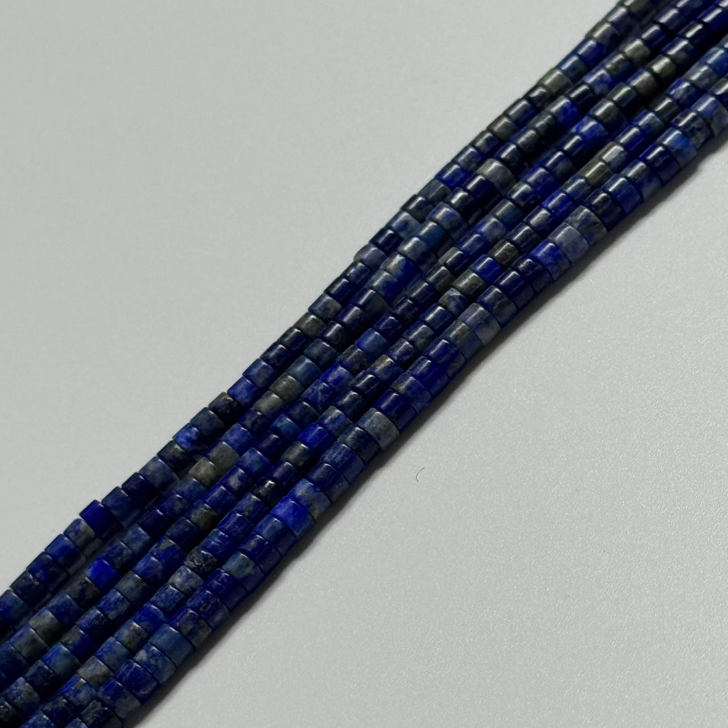 Lapis Lazuli Heishi Natural Blue Gemstone (AB Quality)