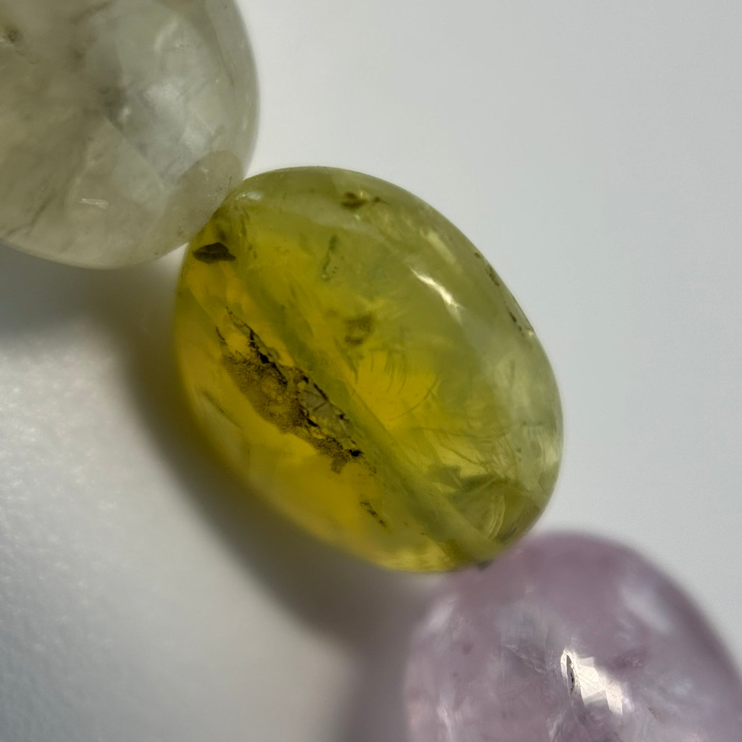 Ruby Sapphire Smooth Oval Beads - (AAAA Quality)