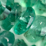 AAA Emerald Rondelle Beads – Faceted Gem for Jewelry