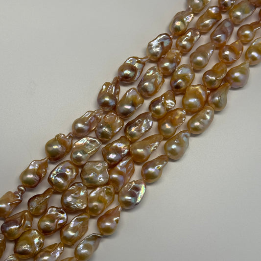 Freshwater Cultured Souffle Pearl - (AAAA Quality)
