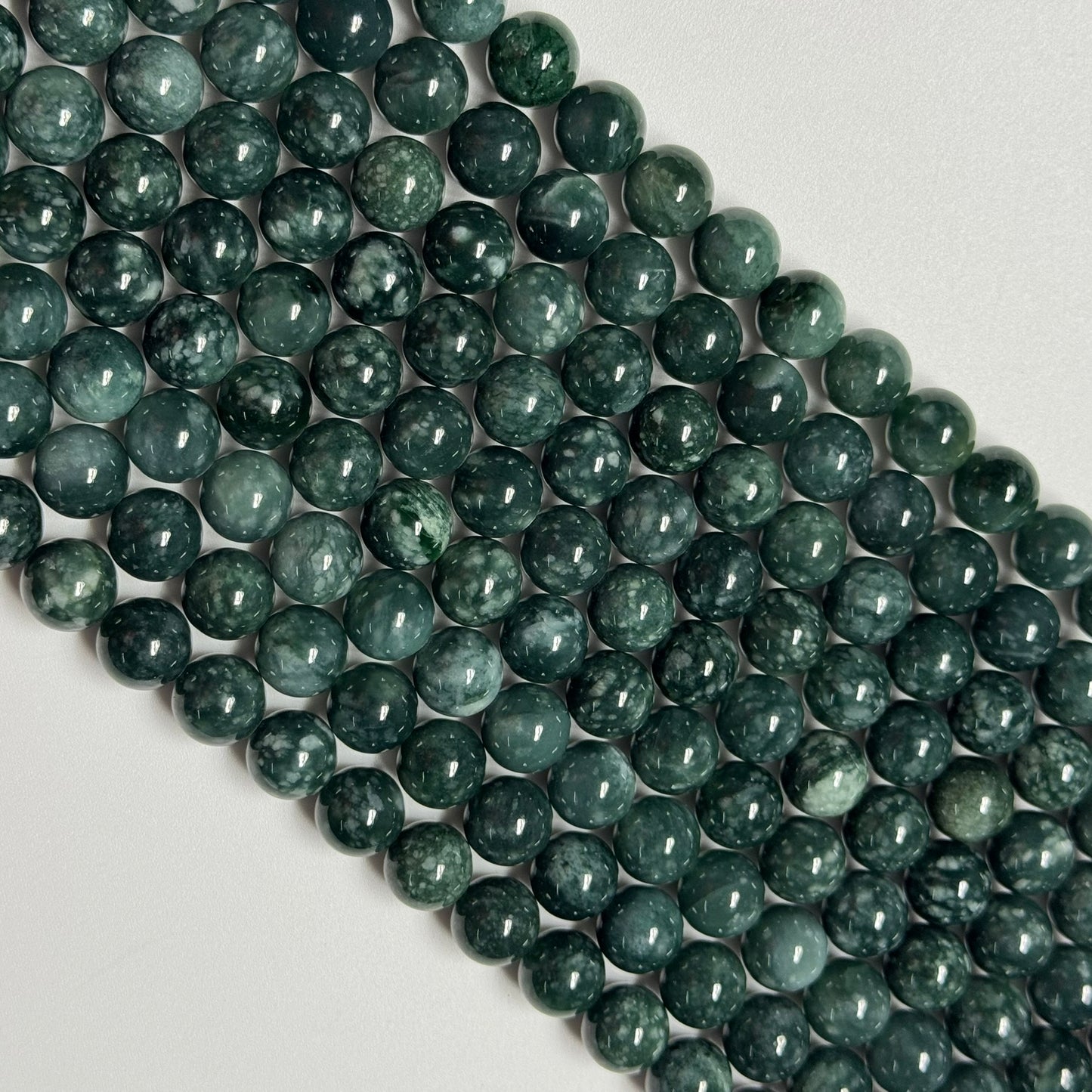 Guatemalan Jade Round Beads - Polished Beads