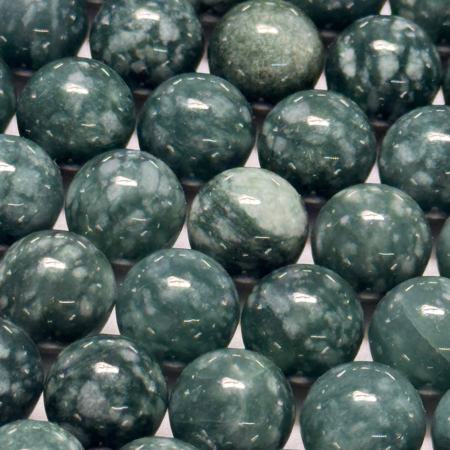 Guatemalan Jade Round Beads - Polished Beads