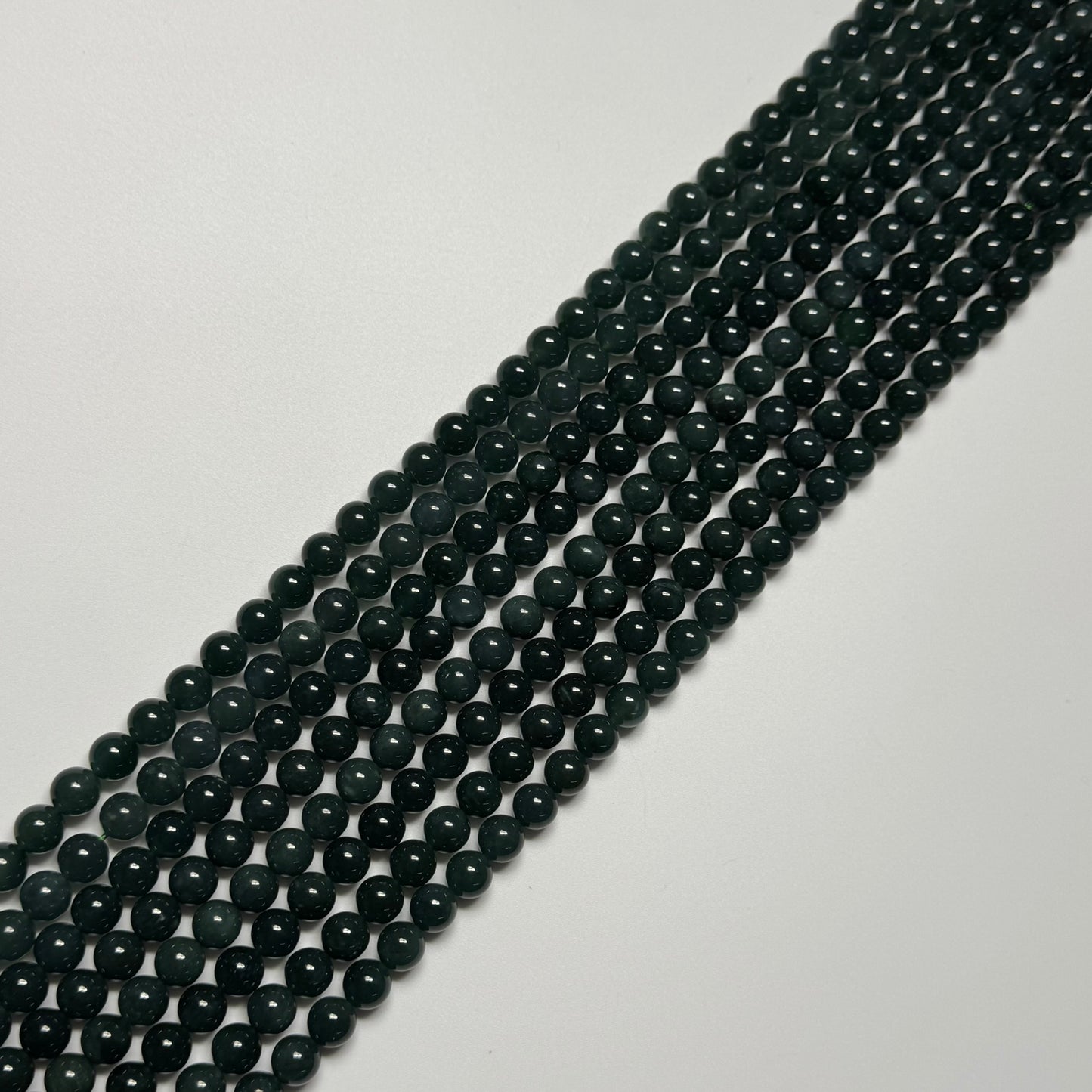 Guatemalan Jade Round Beads - Polished Beads