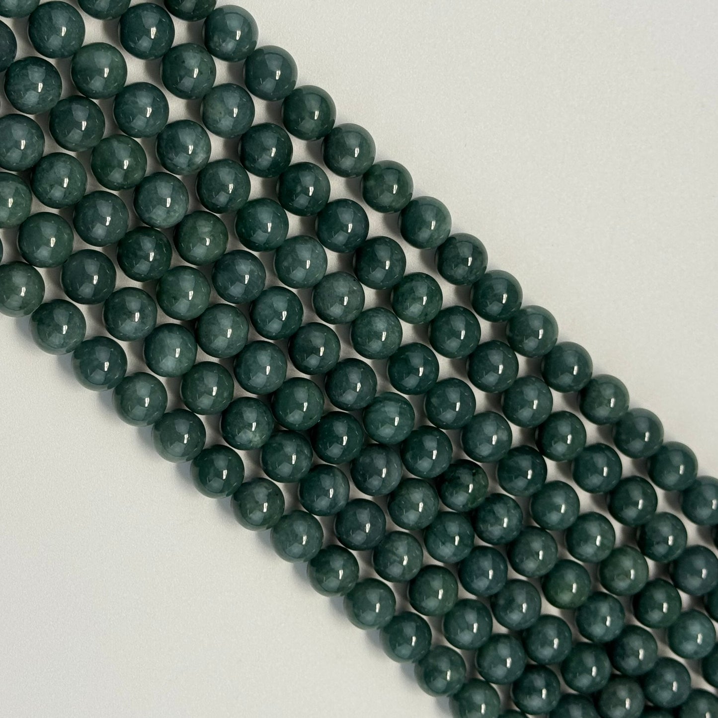 Guatemalan Jade Round Beads - Polished Beads