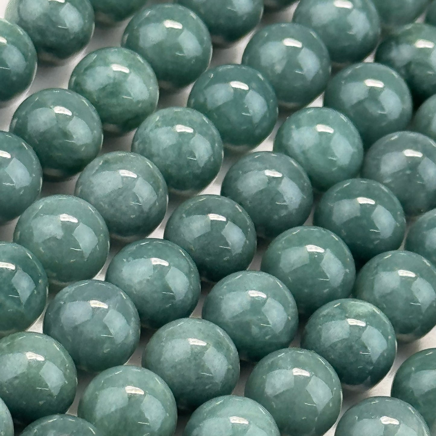 Guatemalan Jade Round Beads - Polished Beads