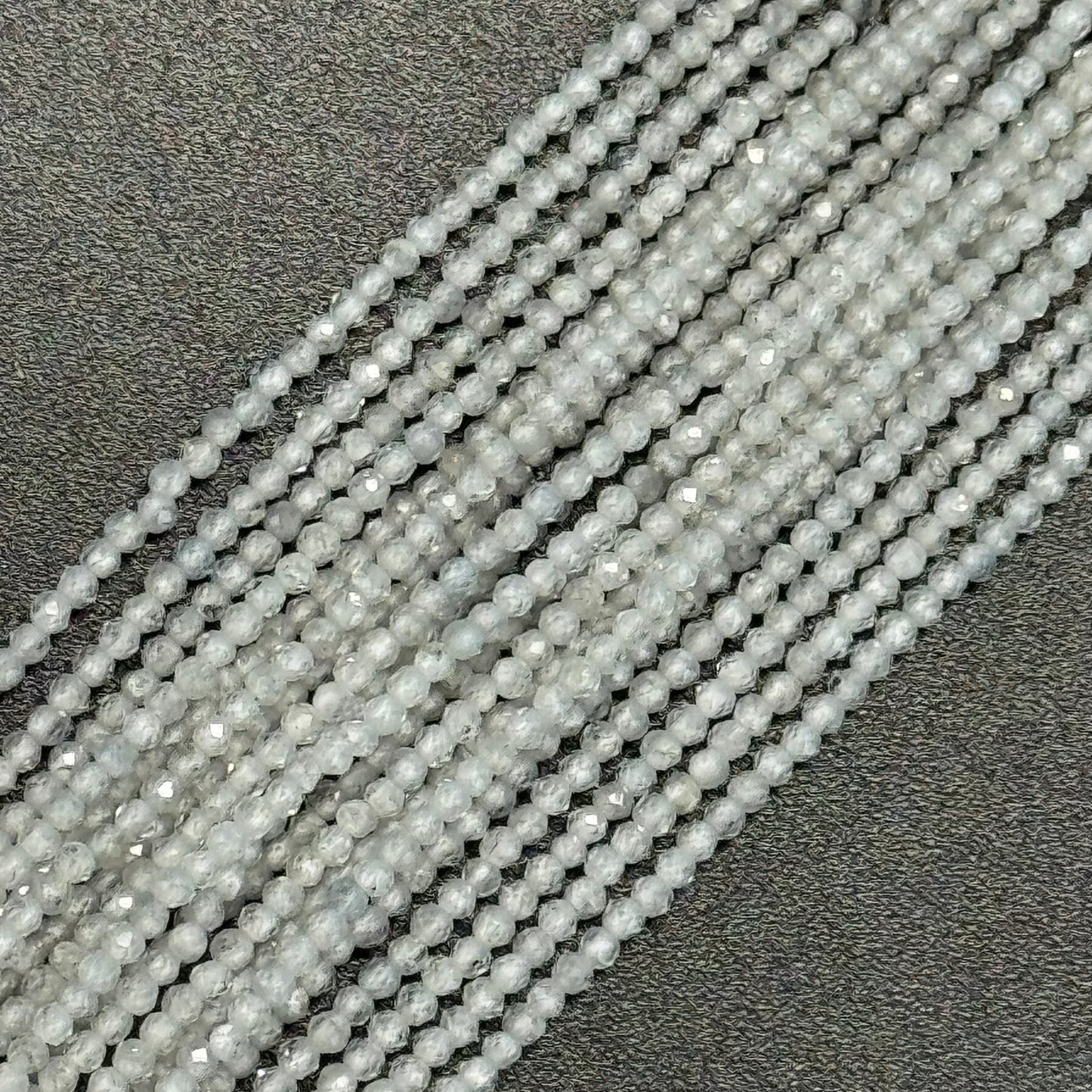 Zircon Beads - Faceted Round Beads