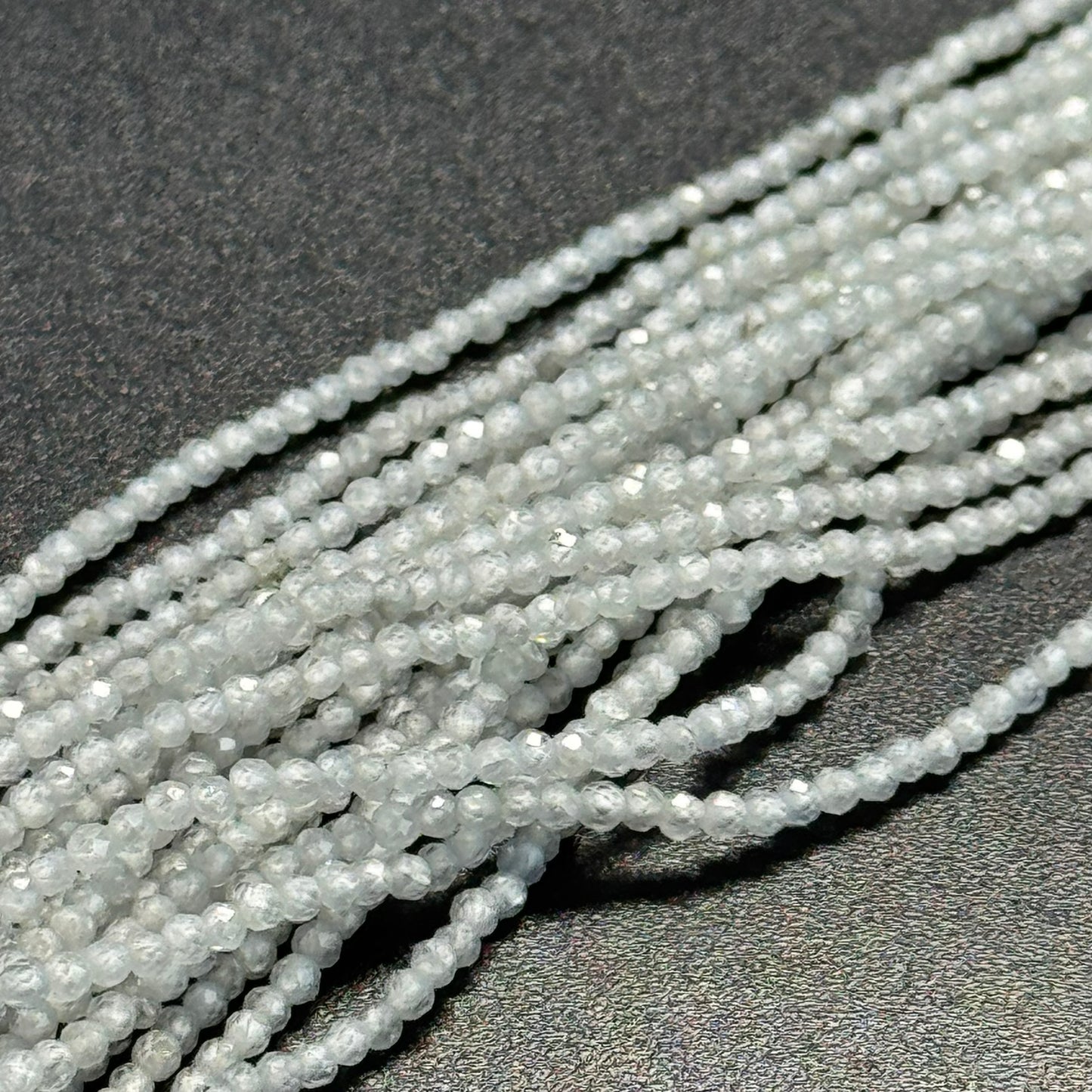 Zircon Beads - Faceted Round Beads