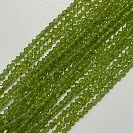 Peridot Space Ship Beads (AA Quality)