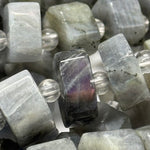 Labradorite Flat Hexagon (Six Sided) Beads