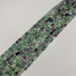 Fluorite Cylinder Beads