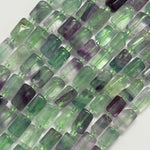 Fluorite Cylinder Beads
