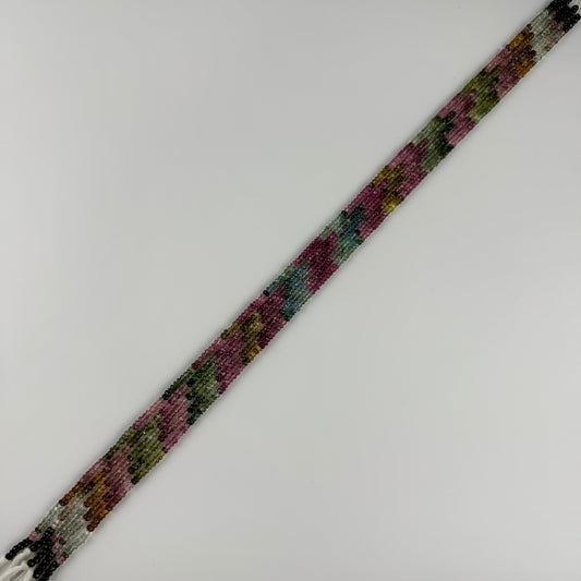 High Quality Faceted Tourmaline Rondelle Gemstone Beads (AAA Quality)