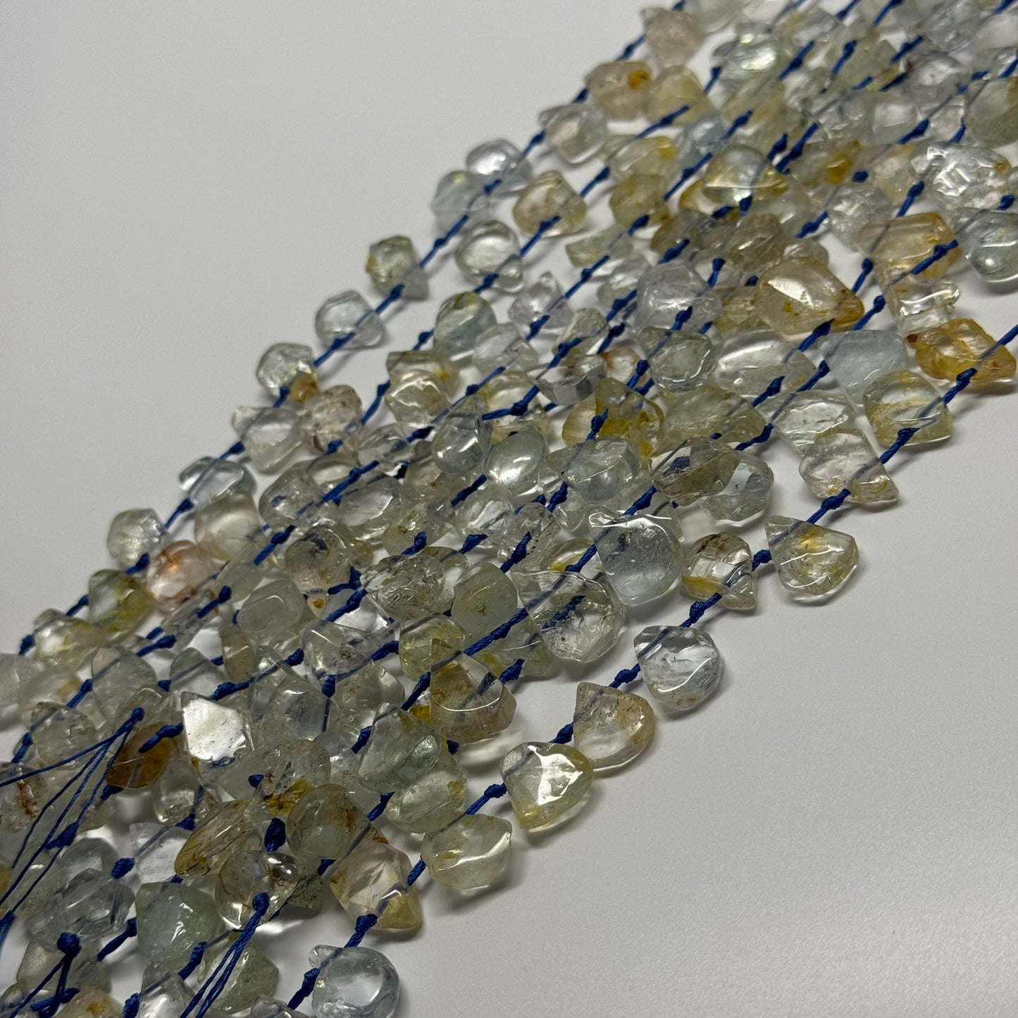 Topaz Polished Pear Shaped Gemstone Beads