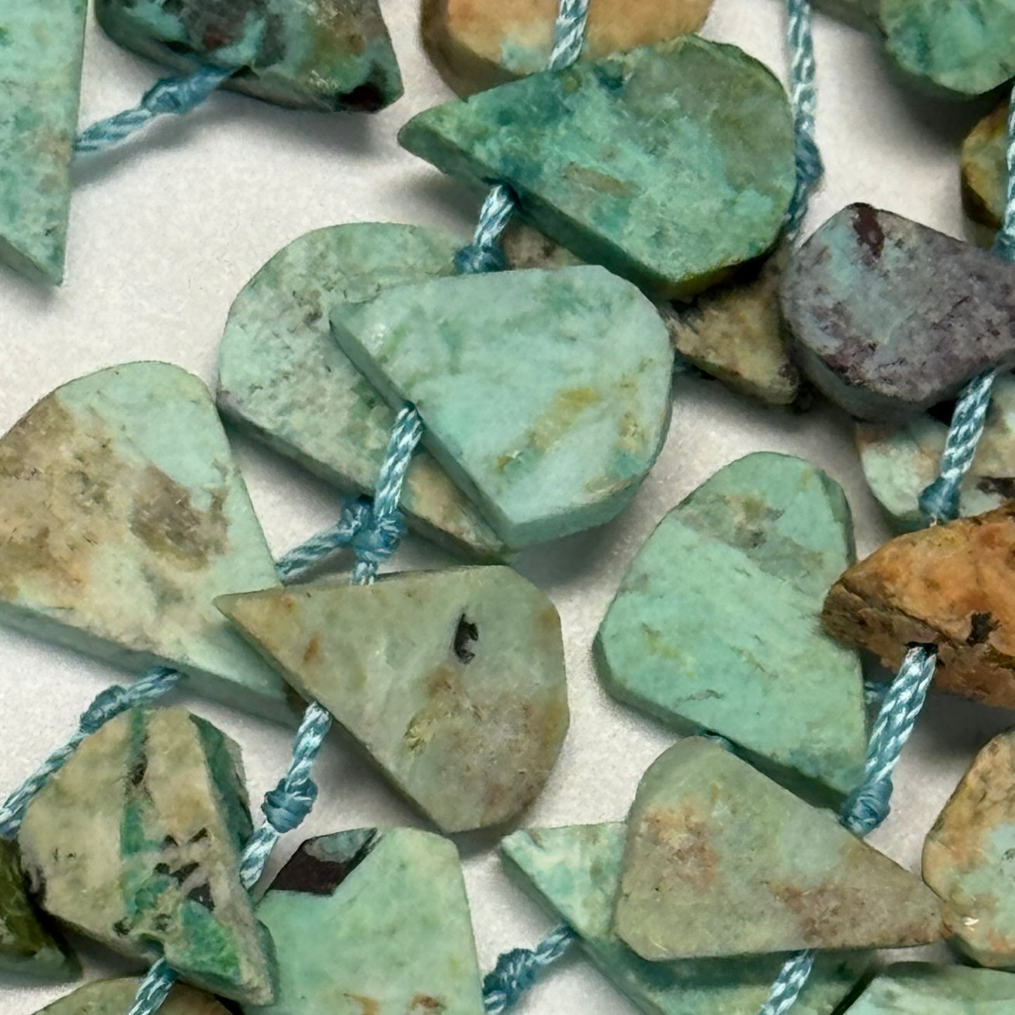 Turquoise Freeform Beads – Natural Stone Beads
