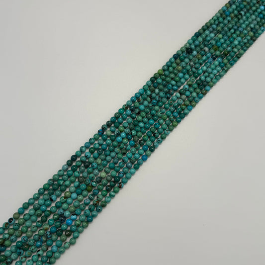 Turquoise Polished Round Beads – Natural Gemstone