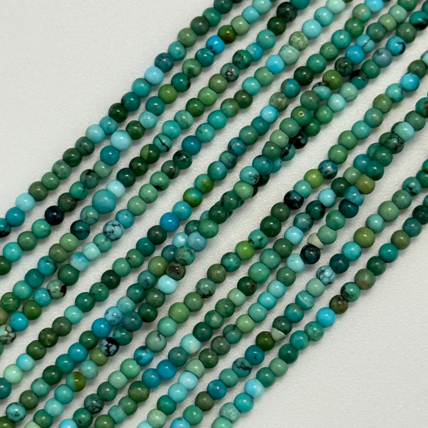Turquoise Polished Round Beads – Natural Gemstone