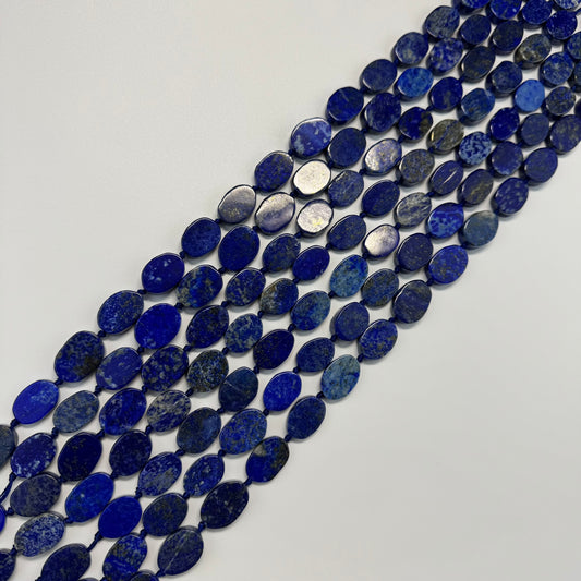 Lapis Lazuli Oval Natural Navy Blue Gemstone (A Quality)