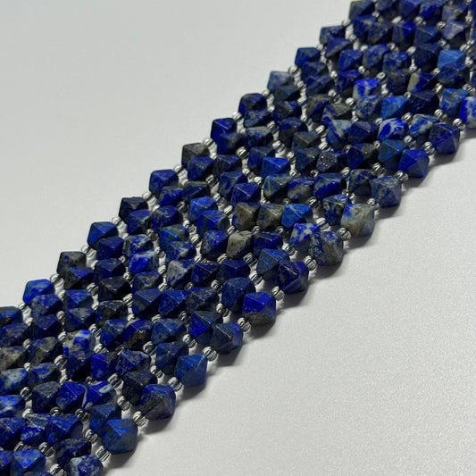 Lapis Lazuli Octahedron Natural Blue Gemstone (AB Quality)
