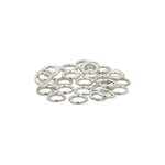 925 Sterling Silver Pack of 20 Close Jump Rings