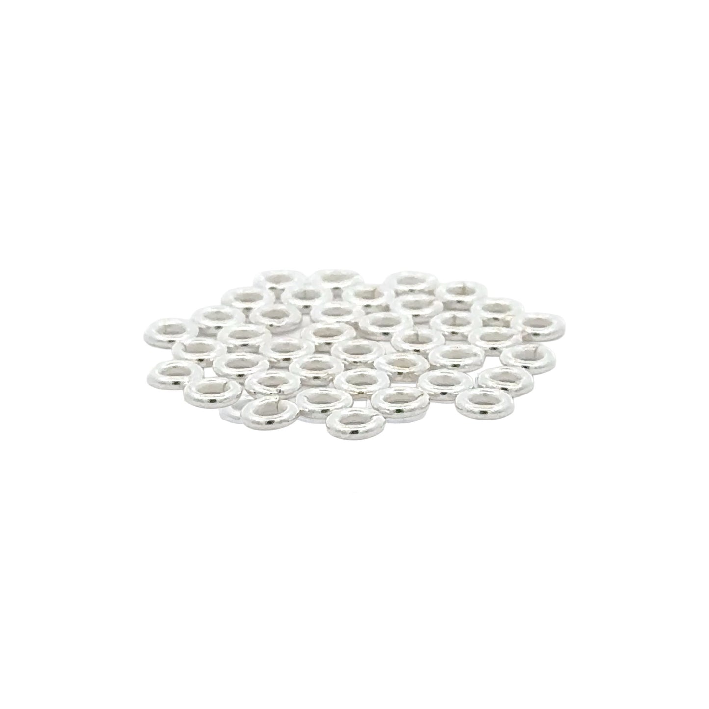 925 Sterling Silver Pack of 20 Close Jump Rings