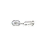 925 Sterling Silver Pinch Bail