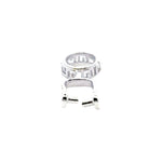 925 Sterling Silver Pinch Bail