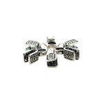 925 Sterling Silver Pinch Bail