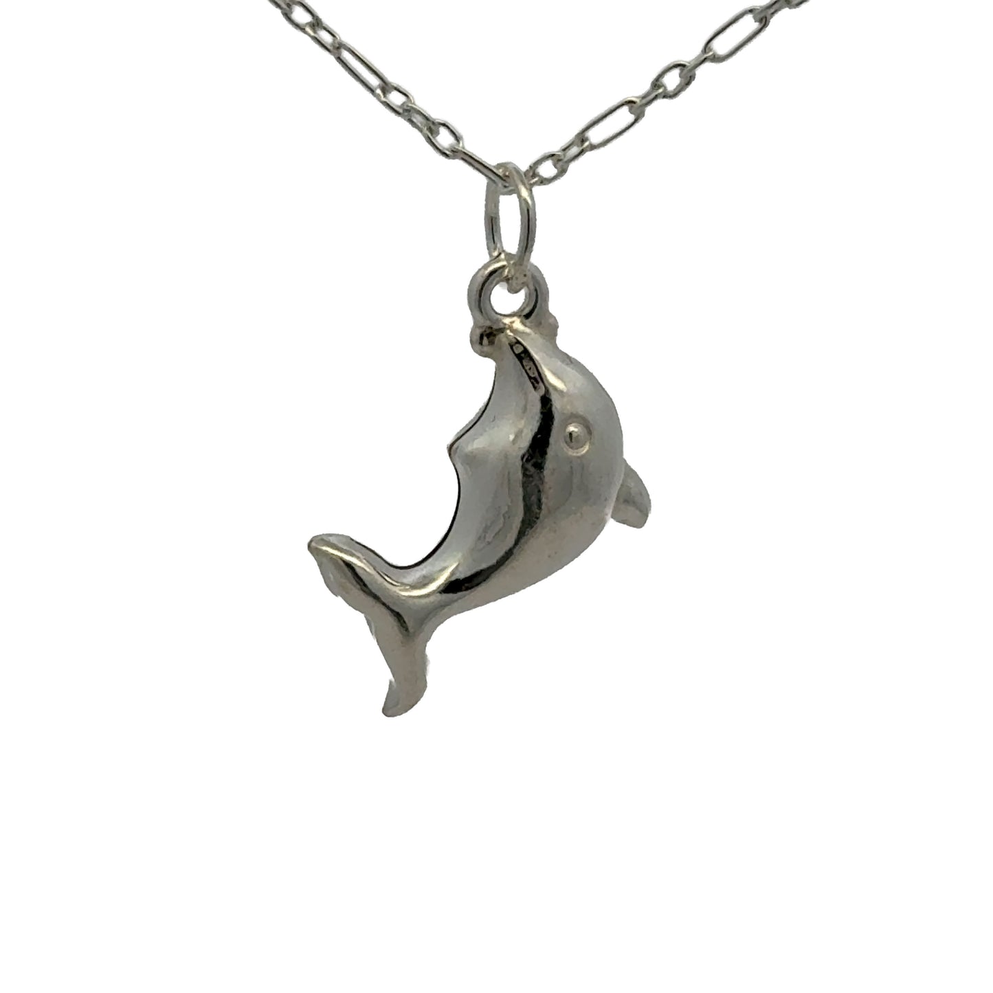 925 Sterling Silver Dolphin Charm