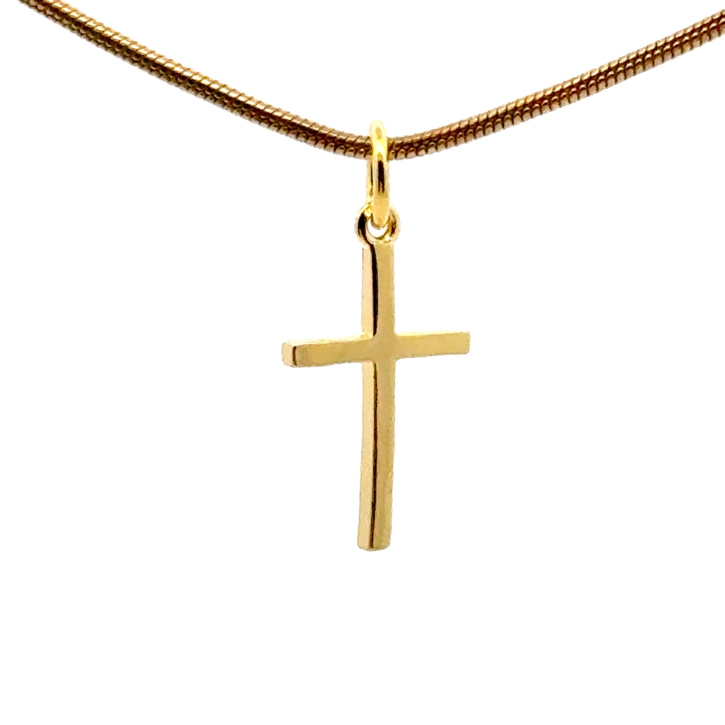925 Sterling Silver Cross Charm