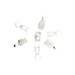925 Sterling Silver Pinch Bail