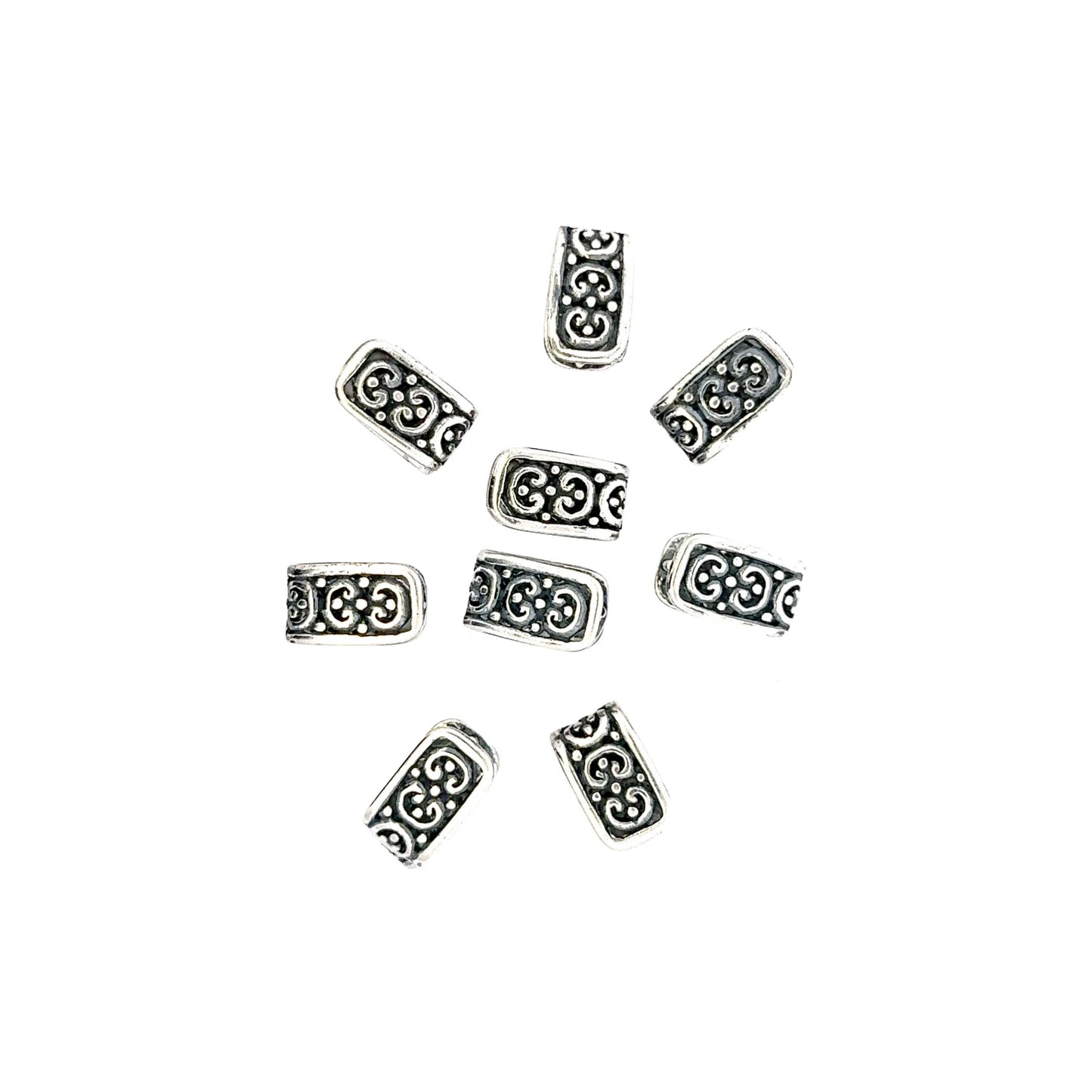 925 Sterling Silver Pinch Bail