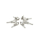 925 Sterling Silver Pack of 2 Peg Bail