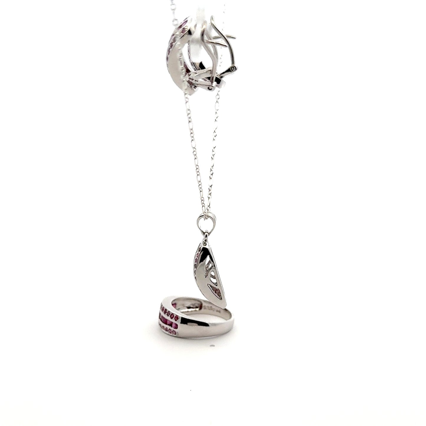 Ruby Jewelry Set